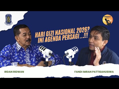 Hari Gizi Nasional 2026?? Ini Agenda PERSAGI Kabupaten Sragen!!! | PERSAGI Kabupaten Sragen PODCAST Eps. 16